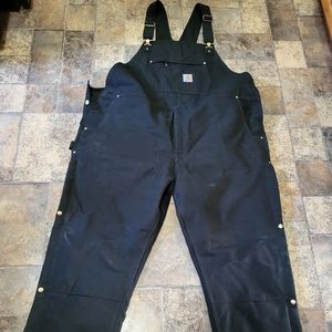 Carhartt Firm Duck Insulated Bibs